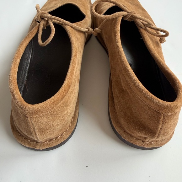 Tied Split Suede Ballet Flats size 39 - Picture 3 of 7